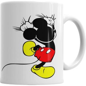 Baskı Dükkanı KB3159 Mickey Escalador Porselen Kupa Bardak