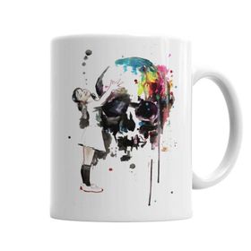 Baskı Dükkanı KB3166 Menina E Skoll Porselen Kupa Bardak