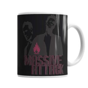 Baskı Dükkanı KB3167 Massive Attack Porselen Kupa Bardak
