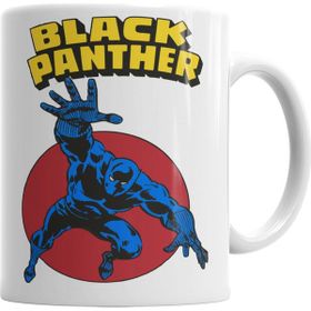 Baskı Dükkanı KB3169 Marvel Comics Pantera Negra 1978 Porselen Kupa Bardak