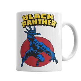 Baskı Dükkanı KB3169 Marvel Comics Pantera Negra 1978 Porselen Kupa Bardak