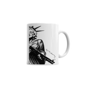 Baskı Dükkanı KB3173 Marilyn Monroe Poder Feminino Porselen Kupa Bardak