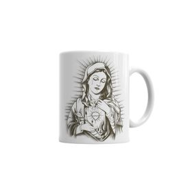 Baskı Dükkanı KB3177 Maria De Nazare Porselen Kupa Bardak