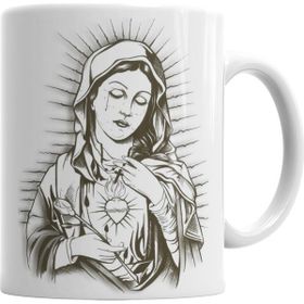 Baskı Dükkanı KB3177 Maria De Nazare Porselen Kupa Bardak