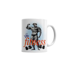 Baskı Dükkanı KB3182 Madruga Fitness Porselen Kupa Bardak