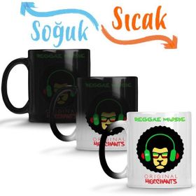 Baskı Dükkanı KB3186 Lion Reggae Porselen Kupa Bardak