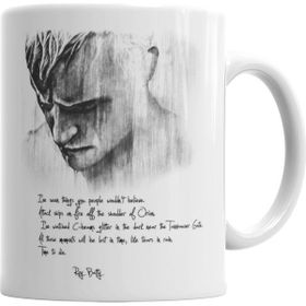 Baskı Dükkanı KB3190 Like Tears In Rain Porselen Kupa Bardak
