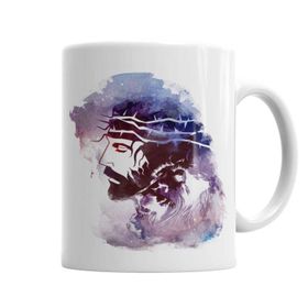 Baskı Dükkanı KB3194 Leao Jesus Porselen Kupa Bardak