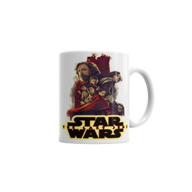 Baskı Dükkanı KB3206 Star Wars Episodio The Last Jedi Porselen Kupa Bardak