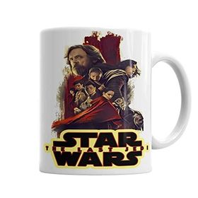 Baskı Dükkanı KB3206 Star Wars Episodio The Last Jedi Porselen Kupa Bardak