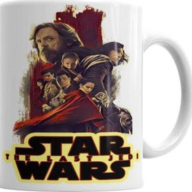 Baskı Dükkanı KB3206 Star Wars Episodio The Last Jedi Porselen Kupa Bardak