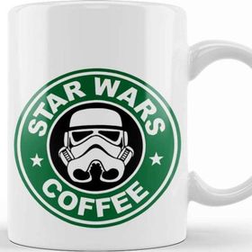 Baskı Dükkanı KB3207 Star Wars Coffee Porselen Kupa Bardak