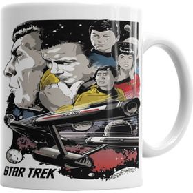 Baskı Dükkanı KB3214 Star Trek Porselen Kupa Bardak