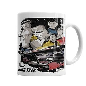 Baskı Dükkanı KB3214 Star Trek Porselen Kupa Bardak