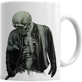 Baskı Dükkanı KB3225 Skull Music Müzik Porselen Kupa Bardak