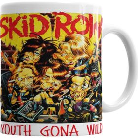 Baskı Dükkanı KB3231 Skid Row Cartoon Porselen Kupa Bardak
