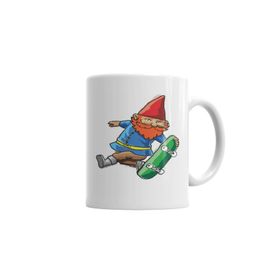 Baskı Dükkanı KB3234 Sk8 Gnomo Porselen Kupa Bardak