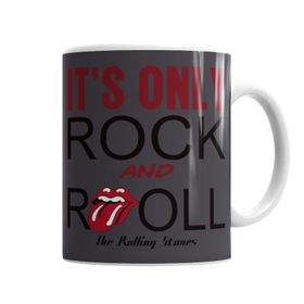 Baskı Dükkanı KB3242 Rolling Stones Porselen Kupa Bardak