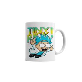 Baskı Dükkanı KB3247 Rickzinho Tiny Rick Rick E Morty Porselen Kupa Bardak