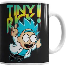 Baskı Dükkanı KB3247 Rickzinho Tiny Rick Rick E Morty Porselen Kupa Bardak