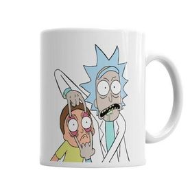 Baskı Dükkanı KB3248 Rick Ile Morthy Lok Porselen Kupa Bardak