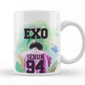 Baskı Dükkanı KB325 Exo Sehun 94 Porselen Kupa Bardak