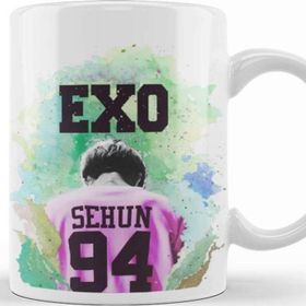 Baskı Dükkanı KB325 Exo Sehun 94 Porselen Kupa Bardak