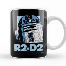 Baskı Dükkanı KB3260 R2 D2 Star Wars Porselen Kupa Bardak