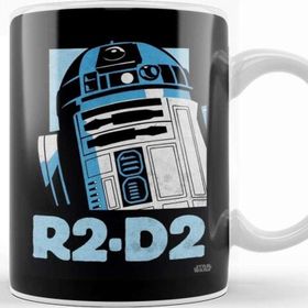 Baskı Dükkanı KB3260 R2 D2 Star Wars Porselen Kupa Bardak