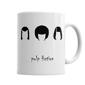 Baskı Dükkanı KB3267 Pulp Fiction Jules Mia Vicent Porselen Kupa Bardak
