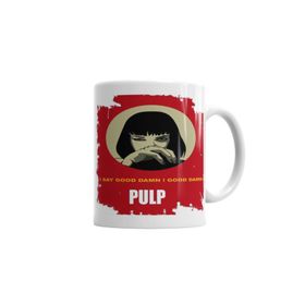 Baskı Dükkanı KB3268 Pulp Fiction Mia Wallace Goddamn Porselen Kupa Bardak