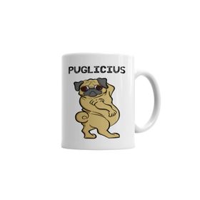 Baskı Dükkanı KB3271 Puglicius Köpek Porselen Kupa Bardak