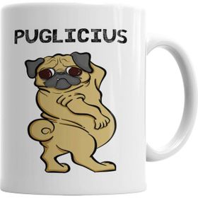 Baskı Dükkanı KB3271 Puglicius Köpek Porselen Kupa Bardak