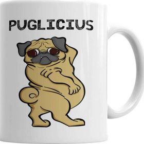 Baskı Dükkanı KB3271 Puglicius Köpek Porselen Kupa Bardak