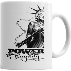 Baskı Dükkanı KB3288 Power Porselen Kupa Bardak