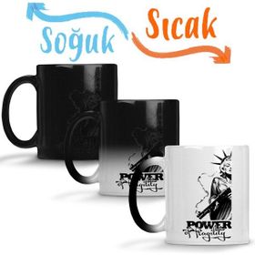 Baskı Dükkanı KB3288 Power Porselen Kupa Bardak