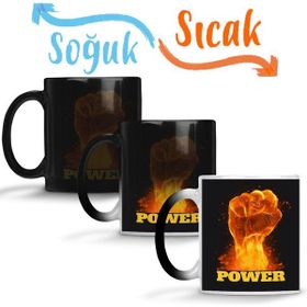 Baskı Dükkanı KB3288 Power Porselen Kupa Bardak