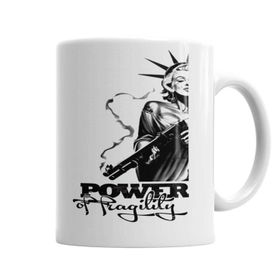 Baskı Dükkanı KB3288 Power Porselen Kupa Bardak