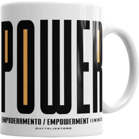 Baskı Dükkanı KB3289 Power Feminista Be You Porselen Kupa Bardak
