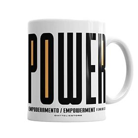 Baskı Dükkanı KB3289 Power Feminista Be You Porselen Kupa Bardak