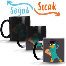 Baskı Dükkanı KB3299 Phineas E Ferb Porselen Kupa Bardak