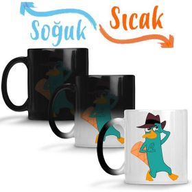 Baskı Dükkanı KB3299 Phineas E Ferb Porselen Kupa Bardak