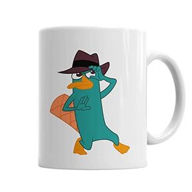 Baskı Dükkanı KB3299 Phineas E Ferb Porselen Kupa Bardak