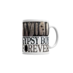 Baskı Dükkanı KB3302 Wild Gypsy Boy Forever Porselen Kupa Bardak