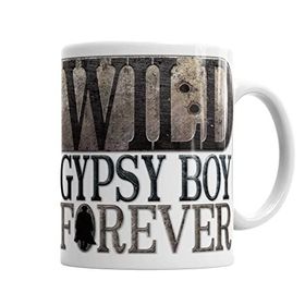 Baskı Dükkanı KB3302 Wild Gypsy Boy Forever Porselen Kupa Bardak
