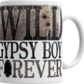 Baskı Dükkanı KB3302 Wild Gypsy Boy Forever Porselen Kupa Bardak