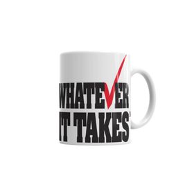 Baskı Dükkanı KB3306 Whatever It Takes Porselen Kupa Bardak