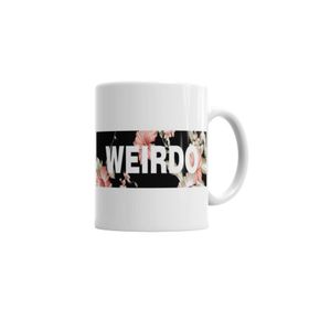 Baskı Dükkanı KB3309 Weirdo Porselen Kupa Bardak
