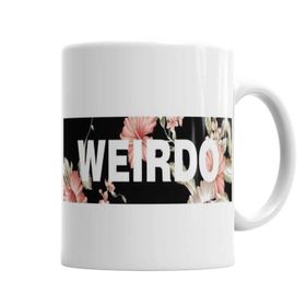 Baskı Dükkanı KB3309 Weirdo Porselen Kupa Bardak