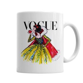 Baskı Dükkanı KB3329 Vogue Princess Porselen Kupa Bardak